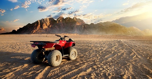 Morning Quad Bike Desert Safari